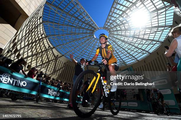 Karlijn Swinkels of Netherlands and Jumbo Visma Team prior to the 33rd Giro d'Italia Donne 2022 - Stage 8 a 104,7km stage from Rovereto to Aldeno /...