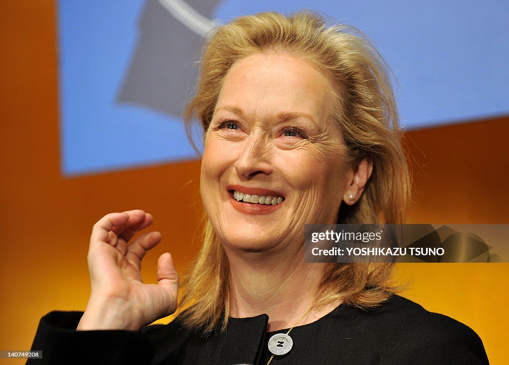 Academy award US winning actress Meryl S