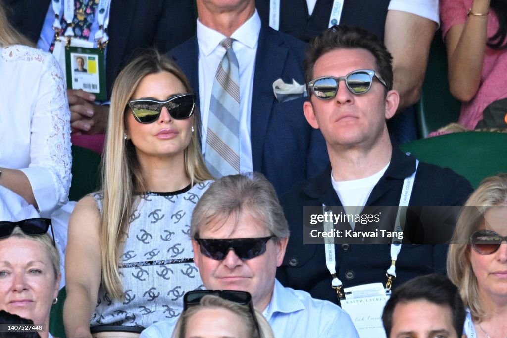 Celebrity Sightings At Wimbledon 2022 - Day 12