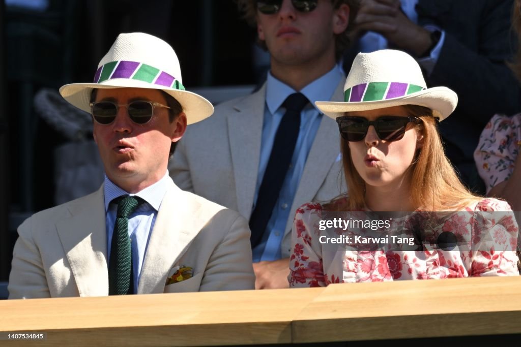 Celebrity Sightings At Wimbledon 2022 - Day 12