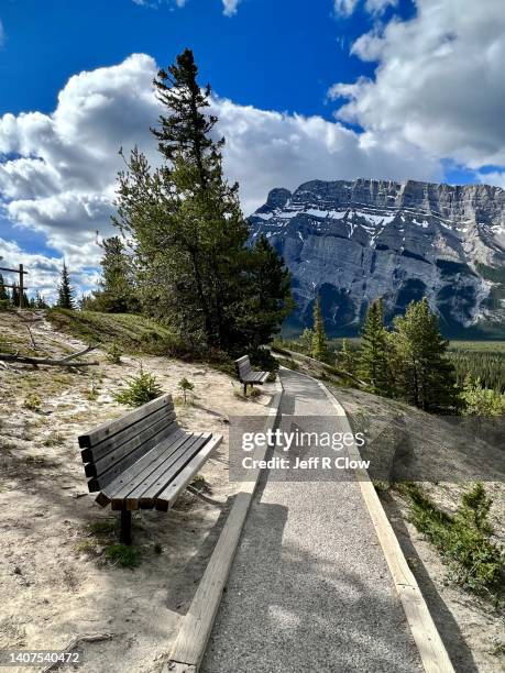 Mount Rundle Route Rundle Range National Park Photos and Premium High Res Pictures - Getty ...