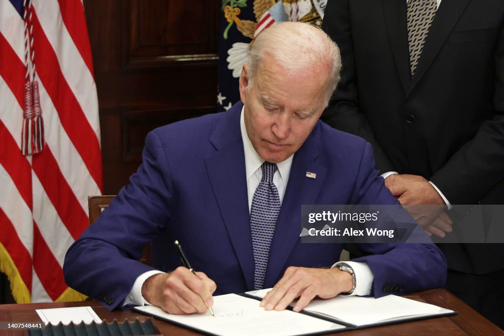 President Biden Discusses Protecting Reproductive Health Care Services At The White House