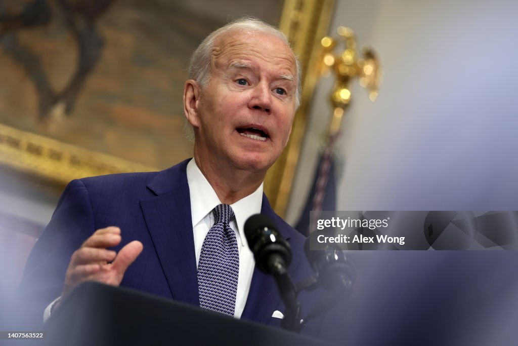 President Biden Discusses Protecting Reproductive Health Care Services At The White House