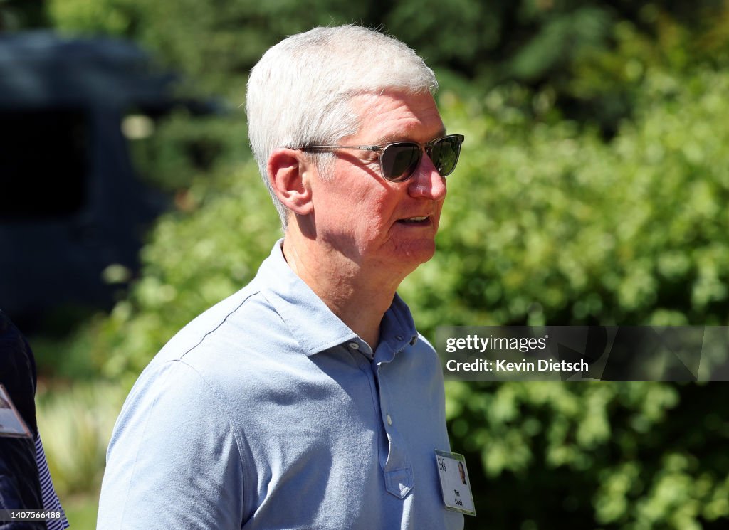 Business And Media Elites Attend Annual Allen & Co Meetings In Sun Valley