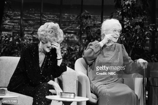 Pictured: Actress Elaine Stritch, artist Alice Neel -- Photo by: Gary Null/NBC/NBCU Photo Bank