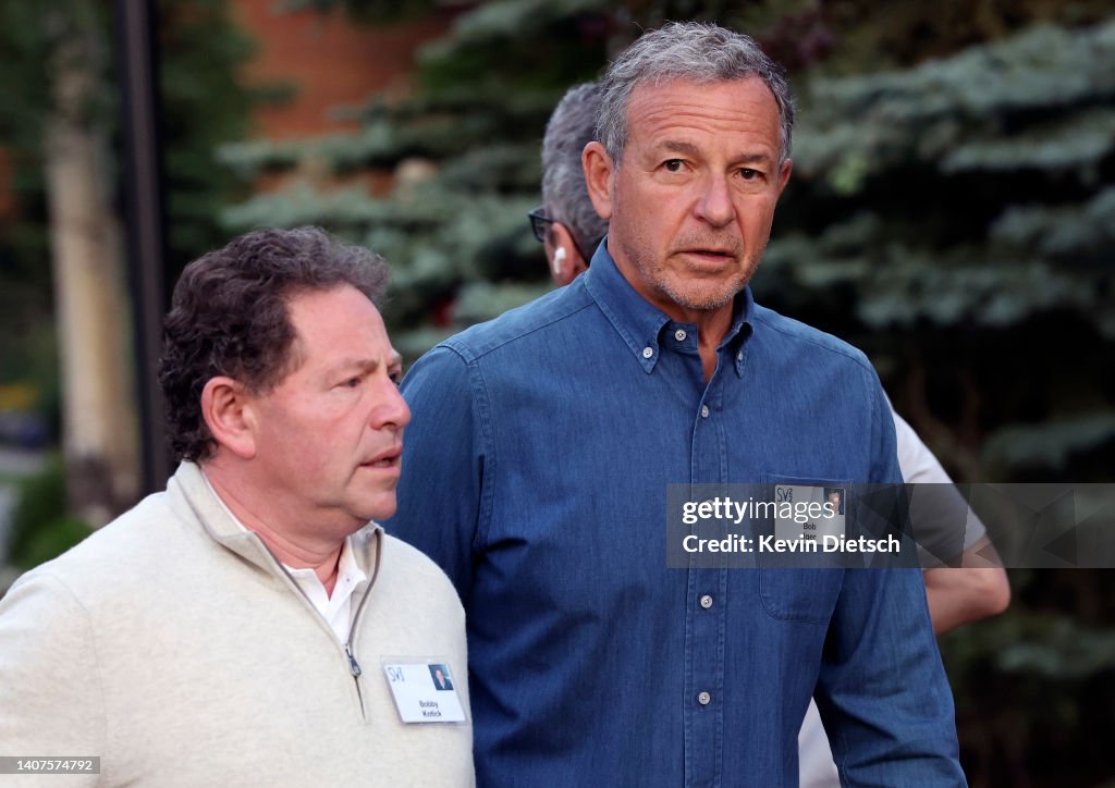 Business And Media Elites Attend Annual Allen & Co Meetings In Sun Valley