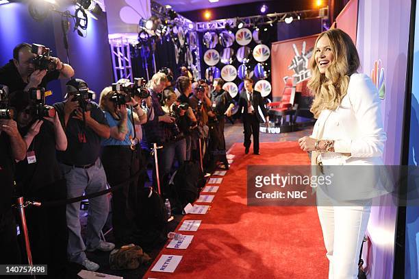 Red Carpet Arrivals -- Pictured: Elle Macpherson, "Fashion Star" -- Photo by: Peter Kramer/NBC/NBCU Photo Bank