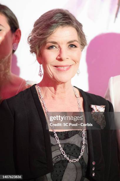 Princess Caroline of Hanover attends the Rose Ball 2022 on July 08, 2022 in Monte-Carlo, Monaco.