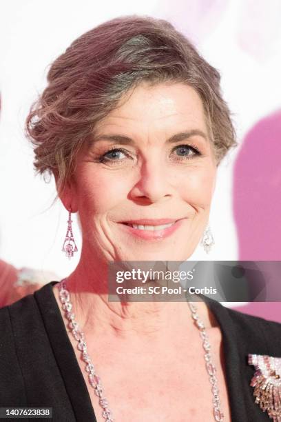 Princess Caroline of Hanover attends the Rose Ball 2022 on July 08, 2022 in Monte-Carlo, Monaco.