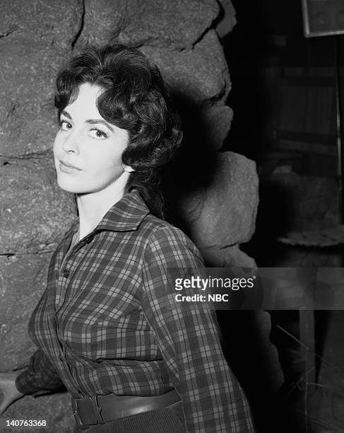 Bonanza -- "Breed of Violence" Episode 9 -- Pictured: Myrna Fahey as Dolly Kincaid -- Photo by: NBC/NBCU Photo Bank