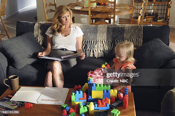 Don't Go" Episode 510 -- Pictured: Connie Britton as Tami Taylor, Madilyn Landry as Gracie Taylor -- Photo by: Bill Records/NBC/NBCU Photo Bank
