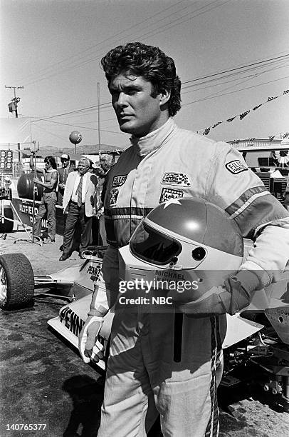 Knight Racer" Episode 9 -- Pictured: David Hasselhoff as Michael Knight -- Photo by: NBCU Photo Bank