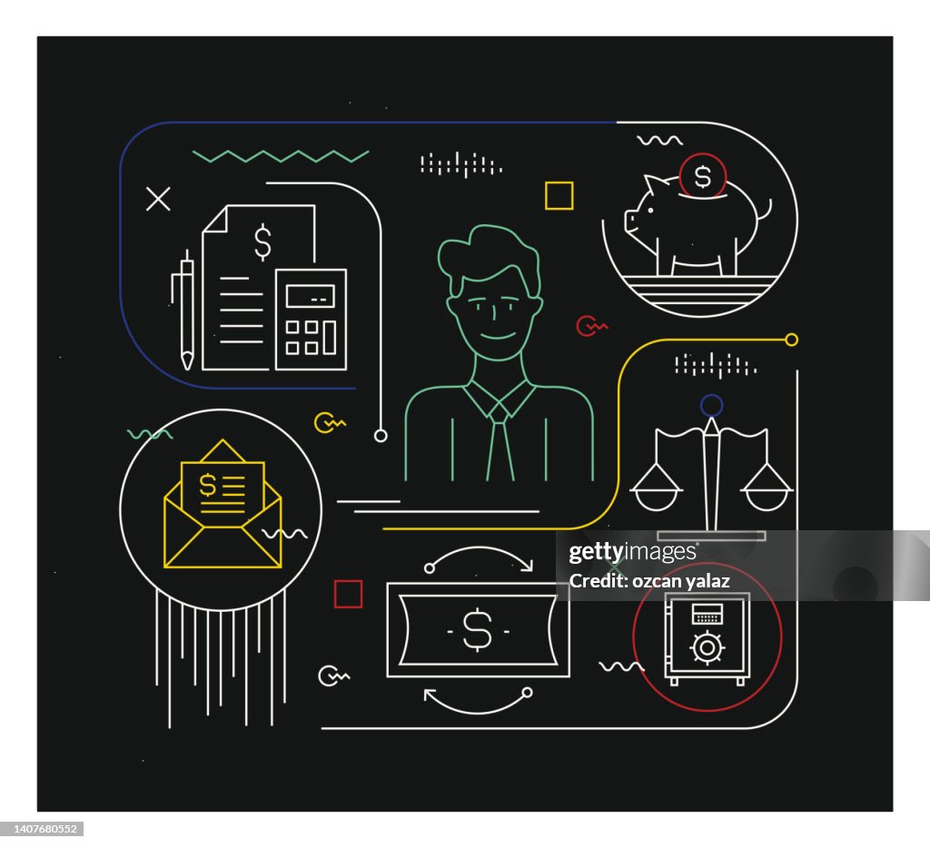 Cpa Design Modern Illustration Of Accounting Design High-Res Vector Graphic ...