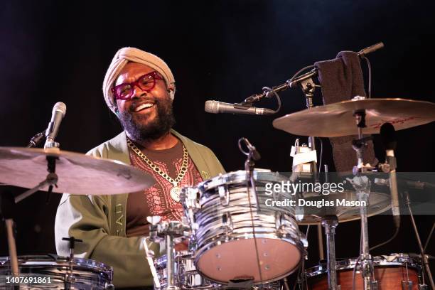 Questlove of The Roots performs at Mass MoCA on July 08, 2022 in North Adams, Massachusetts.