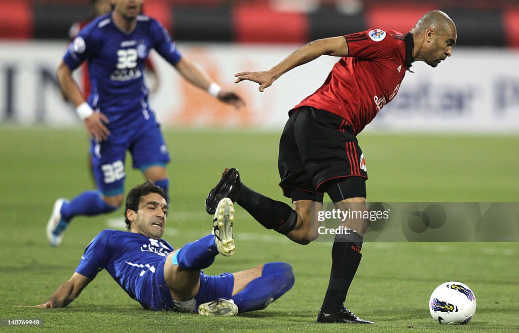 Qatar's  Al-Rayyan Brazilian player Afon