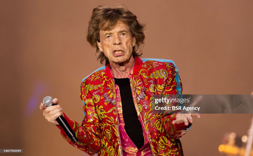The Rolling Stones Live Show At The Johan Cruijff Arena In Amsterdam
