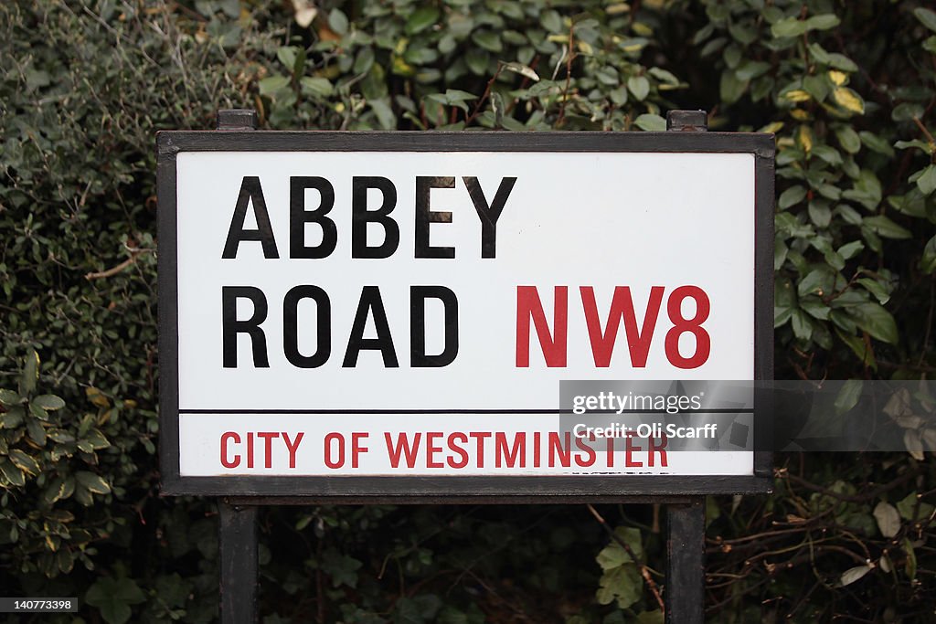 Abbey Road In St Johns Wood Made Famous By The Beatles