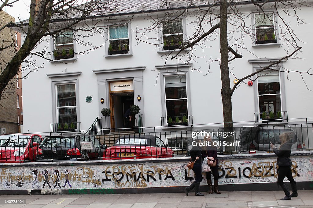 Abbey Road In St Johns Wood Made Famous By The Beatles