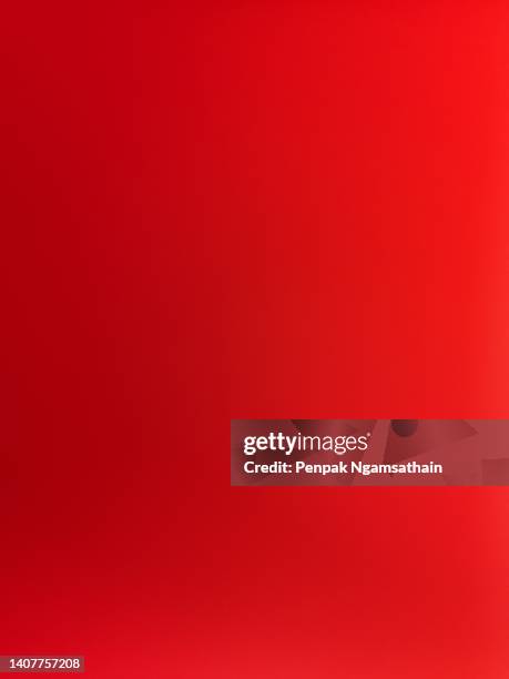 red gradient color on cement wall abstract background - fond rouge photos et images de collection