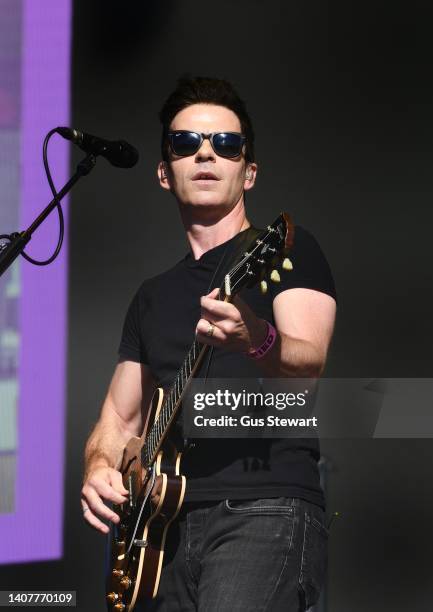 Kelly Jones of Stereophonics performs on the Great Oak Stage as American Express present BST Hyde Park at Hyde Park on July 09, 2022 in London,...