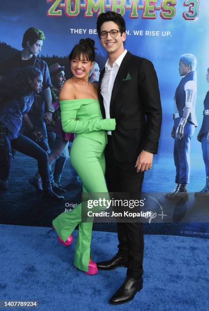 Peyton Elizabeth Lee and Milo Manheim attend Disney+ Original Movie... News  Photo - Getty Images