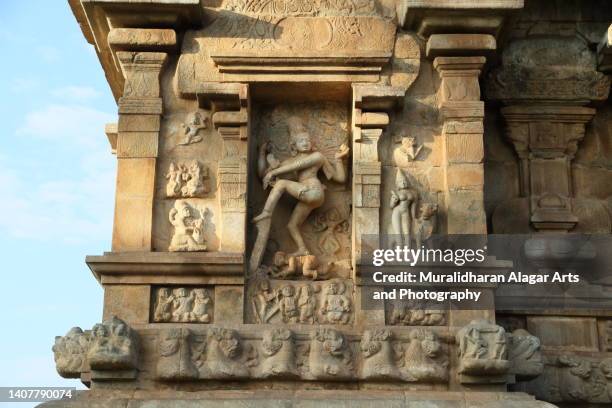 dancing statues in south indian temples - indian mythology stock pictures, royalty-free photos & images