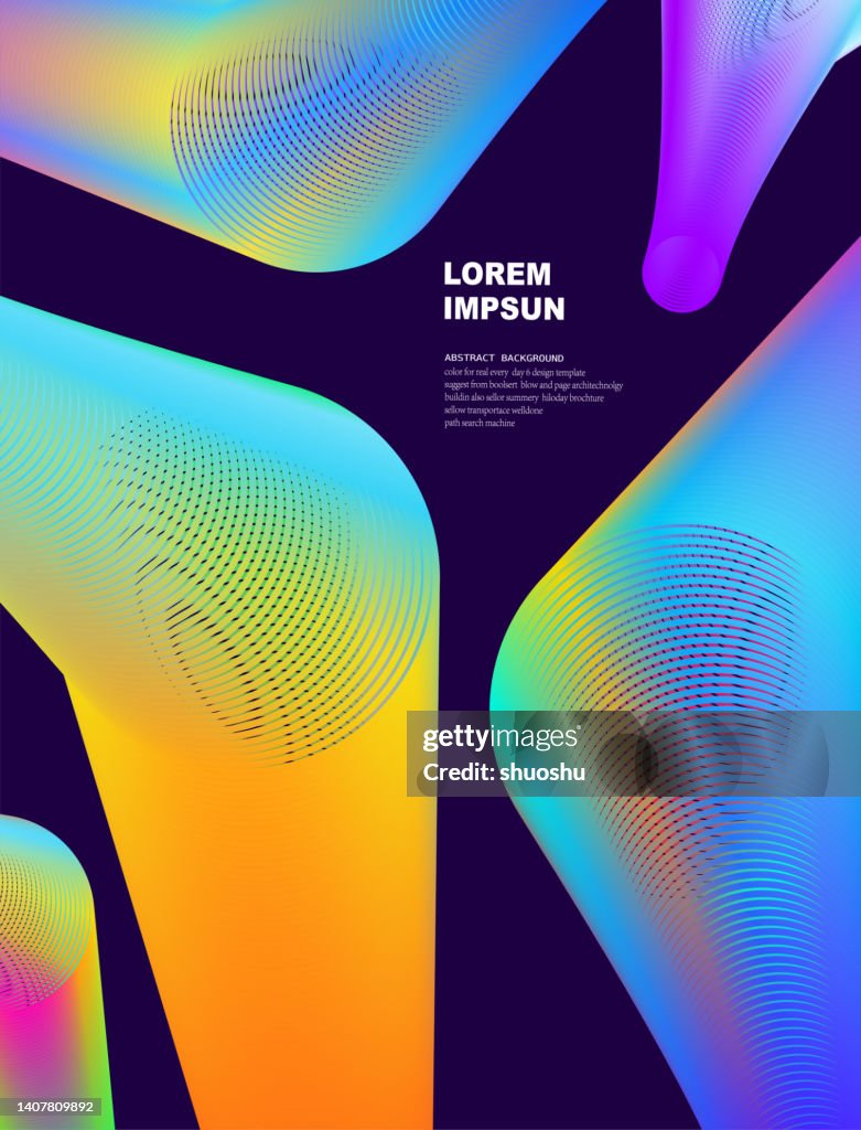 Gop Gradient Abstract Color Gradient Liquid Curve Fashion Pattern Background For ...