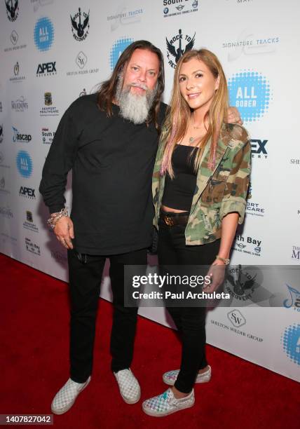 Graffiti Artist Kelly Graval attends the Rock To Recovery 5t benefit concert at The Fonda Theatre on July 09, 2022 in Los Angeles, California.