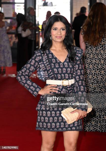 Sonali Shah attends "The Railway Children Return" London Gala Screening at Picturehouse Central on July 10, 2022 in London, England.