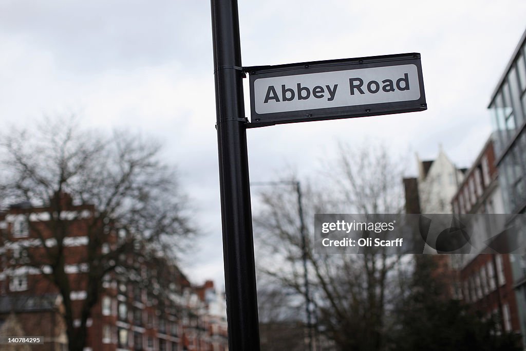 Abbey Road In St Johns Wood Made Famous By The Beatles