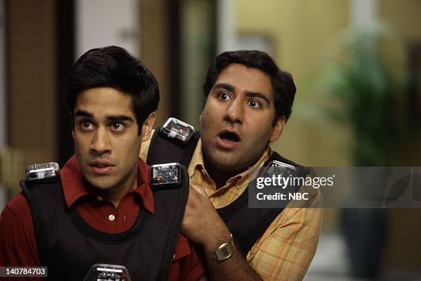 Temporary Monsanity" Episode 109 -- Pictured: Sacha Dhawan as Manmeet, Parvesh Cheena as Gupta -- Photo by: Harper Smith/NBC/NBCU Photo Bank