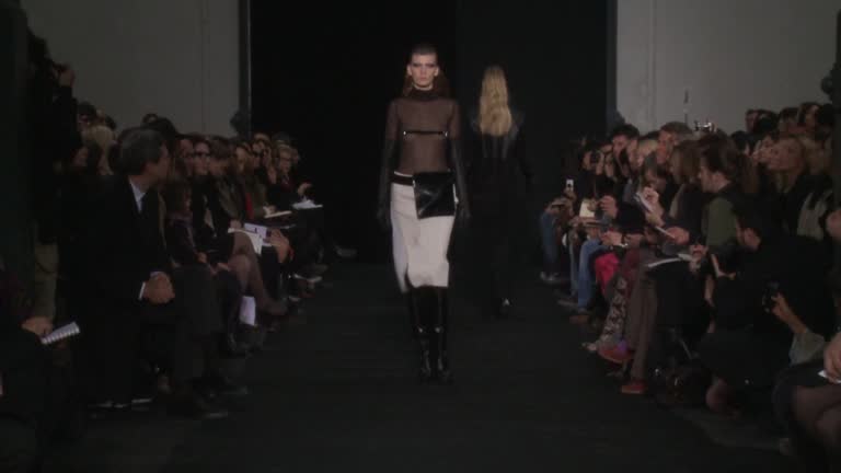 FRA: Costume National Paris Fashion Week A/W 2012