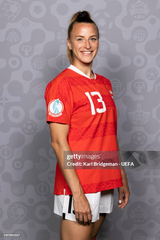 Austria Portraits - UEFA Women's EURO 2022