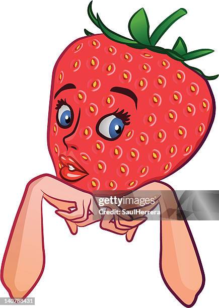 Strawberry Girl High-Res Vector Graphic - Getty Images
