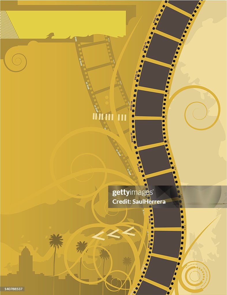 Movie poster - filmstrip