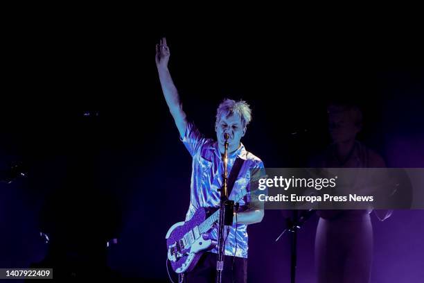 The musician Jack White during a concert at the Mad Cool 2022 Festival, in Valdebebas, on July 10 in Madrid . Jack White is an American...