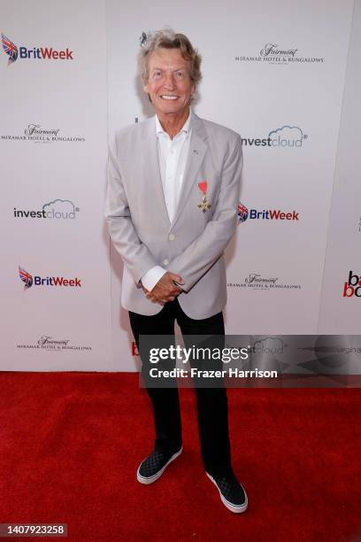 Nigel Lythgoe attends The Queen's Platinum Jubilee Celebration by British American Business Council Los Angeles, BritWeek and Virgin Atlantic at...