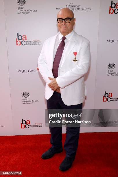Nigel Daly, OBE attends The Queen's Platinum Jubilee Celebration by British American Business Council Los Angeles, BritWeek and Virgin Atlantic at...