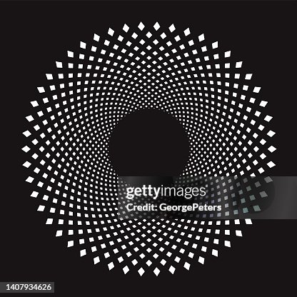 Spiral concentric pattern Spiral concentric pattern