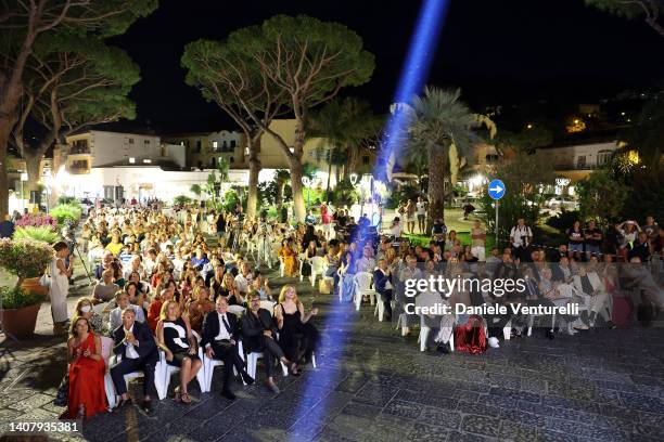 General view of the Ischia Global Fest 2022 on July 10, 2022 in Ischia, Italy.