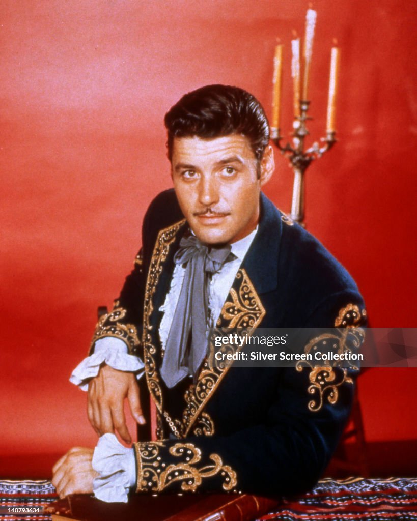 Guy Williams , US actor, wearing a mariachi costume in a studio... News