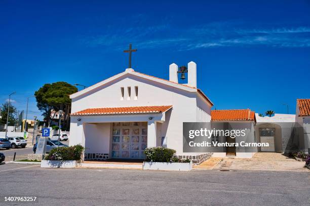 hermitage in carvoeiro - lagoa, portugal - carvoeiro fotografías e imágenes de stock