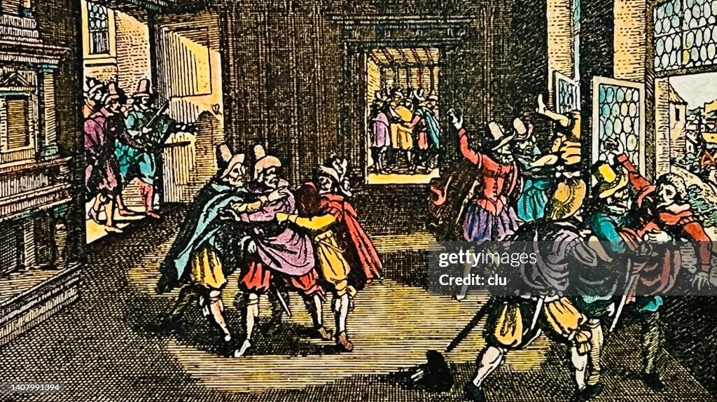 Prague Defenestration on May 23, 1618