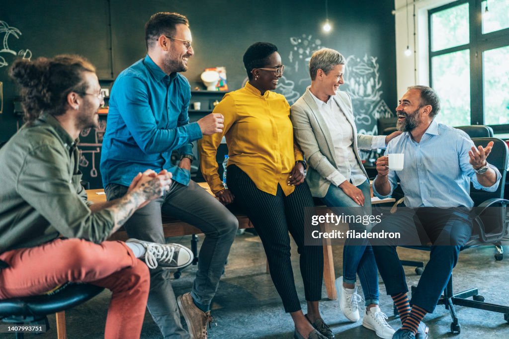 Portrait of business team