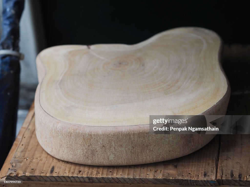 Tamarind Chopping Board brown wooden background
