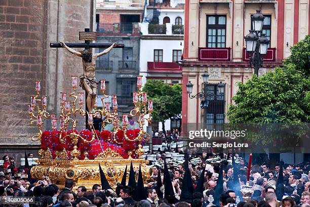 semana santa sevilla - holy week stock pictures, royalty-free photos & images