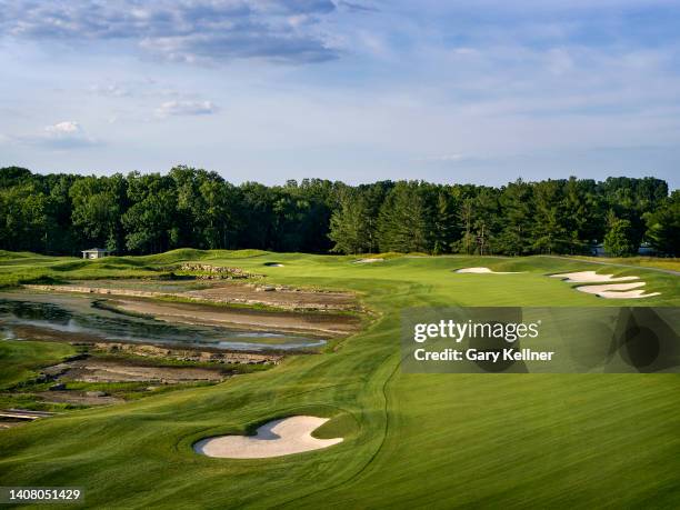 View from the seventh hole at Valhalla Golf Club on June 4, 2022 in Louisville, Kentucky.