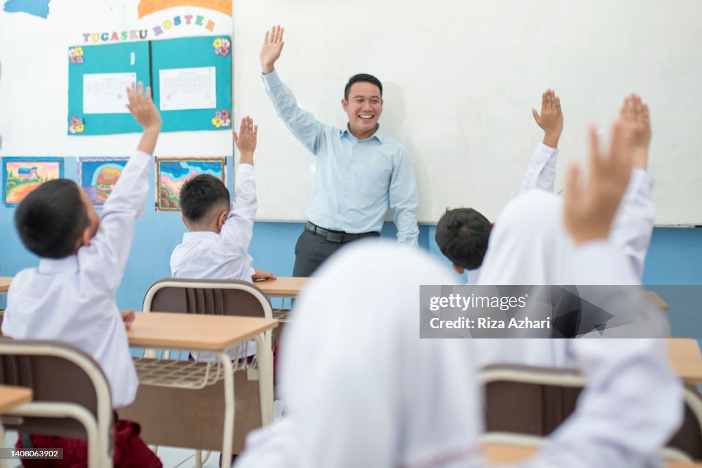 Teacher Leading The Class
