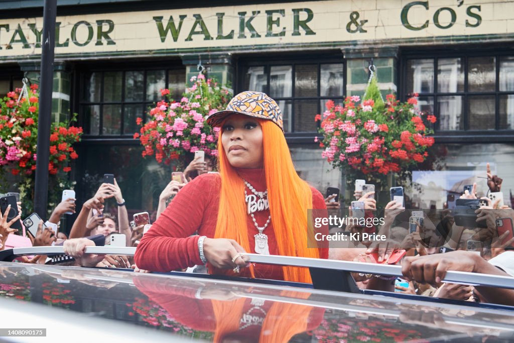 Nicki Minaj Sighting In London