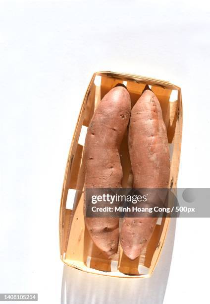 patate douce sweet potato khoai lang ipomoea batatas - patate douce stock pictures, royalty-free photos & images